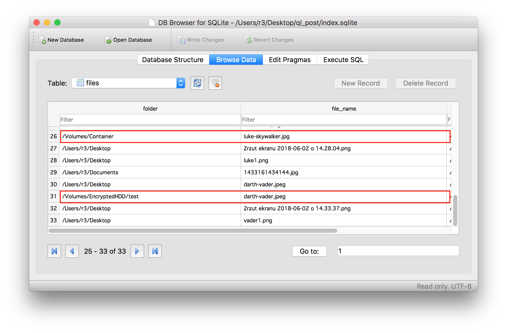 sqlite